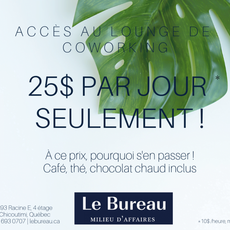Coworking – À la journée