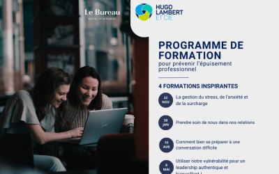Programme de formation pour éviter l’épuisement professionnel